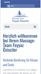 Mobile Screenshot of massage-feyyaz.de